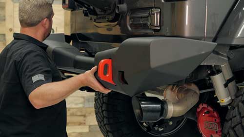 越野车改装：加装ARB后保险杠