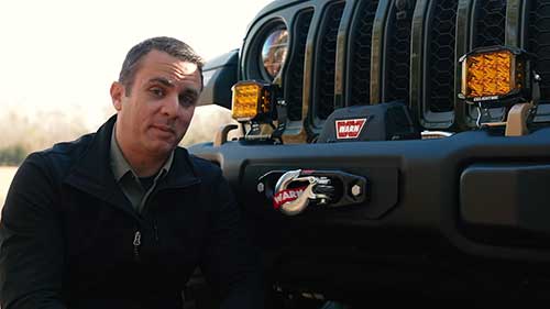 越野车改装：加装绞盘