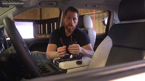 安装座椅加热装置