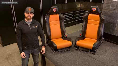 安装汽车真皮座椅套