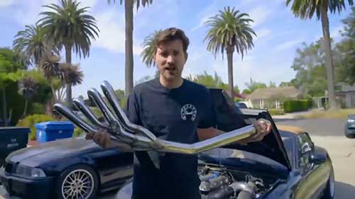 汽车排气歧管改装