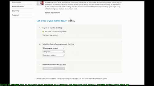 AutoCADArchitecture2015注册、下载和安装