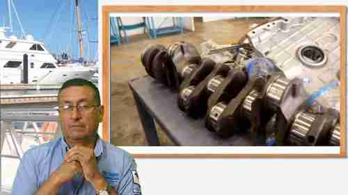 曲轴、活塞和活塞环的拆卸