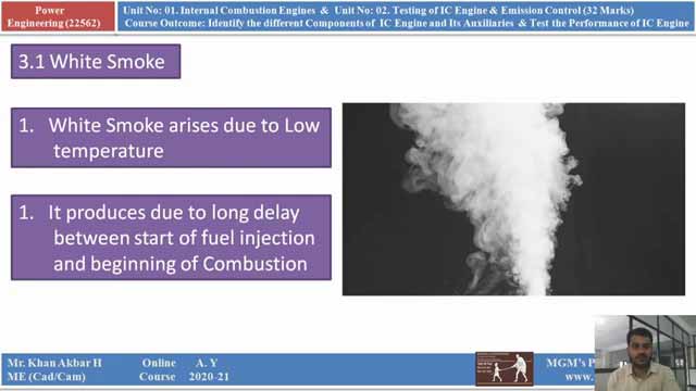 柴油机的排气污染