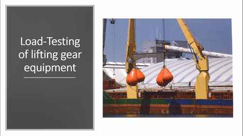 起重设备的负荷试验