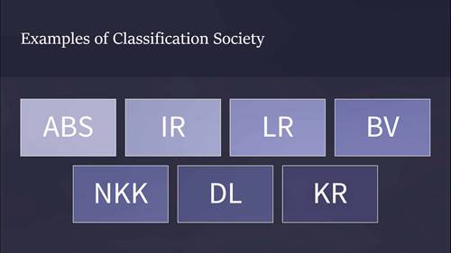 关于船级社的问题