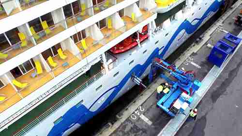 船舶岸电给电系统