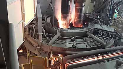 电弧炉工厂实景