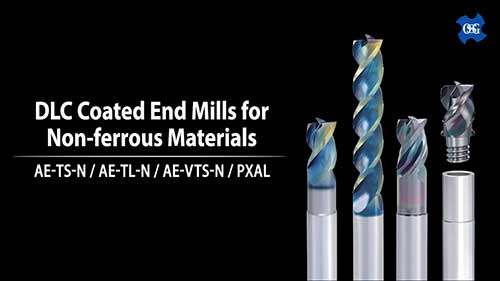 DLC涂层硬质合金铣刀