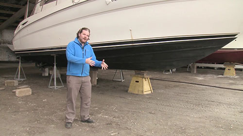 船底涂漆的操作