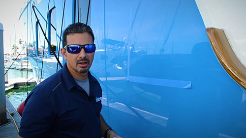 如何给游艇上陶瓷涂层？