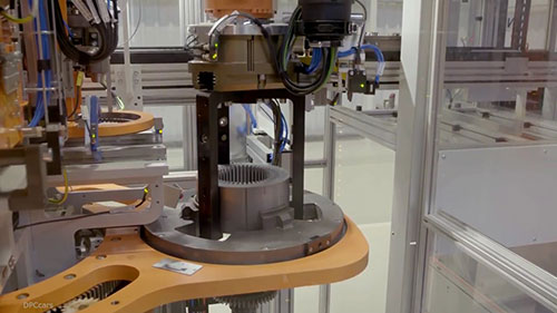 奥迪e-tron电机的制造过程