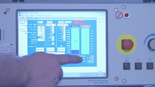 自动电机直流测试