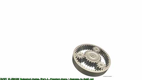 机构设计：行星齿轮