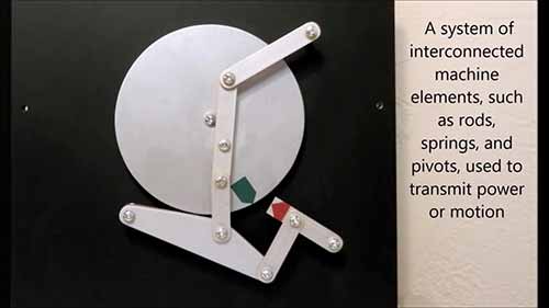 时钟的机械结构