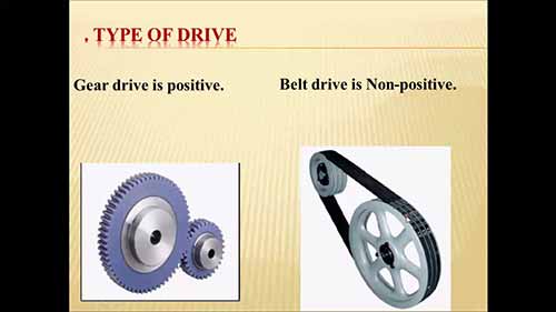 齿轮传动和带传动的区别