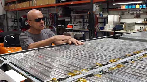 特斯拉Model S电池维修