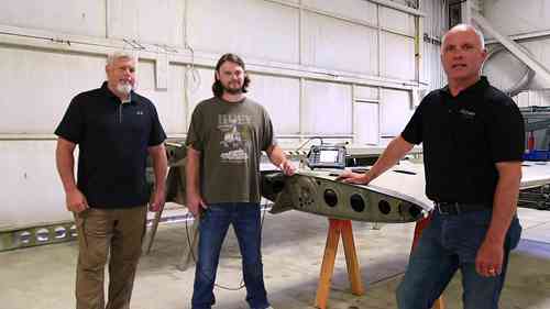 飞机翼梁的涡流检测