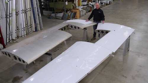 翼梁部件的检测及安装