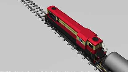 内燃机车的工作原理