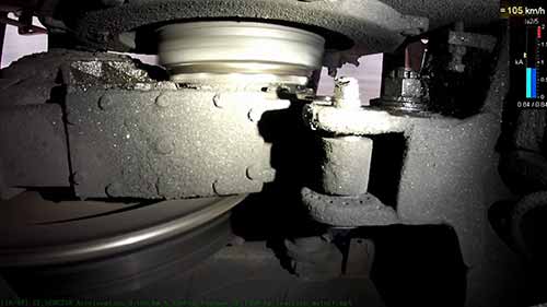 电力机车1350马力牵引电机加速过程