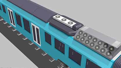 世界第一辆氢燃料列车