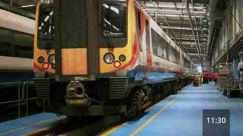 火车的维护过程