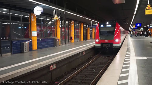 慕尼黑的城市快铁