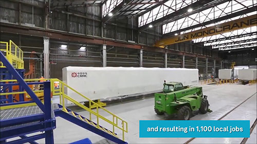 地铁机车的制造过程