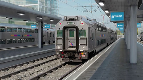 庞巴迪新型轨道车