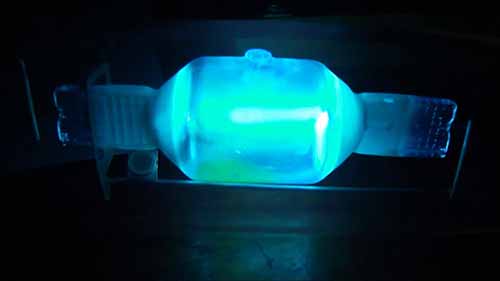 不同组合气体的电弧放电