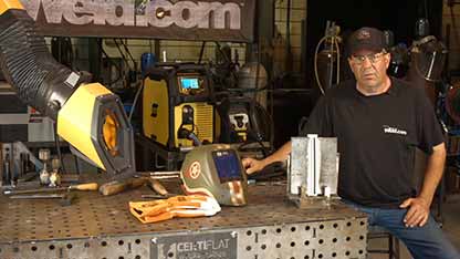 带垫板的药芯焊丝双保护焊