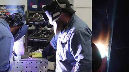 3g气保药芯焊丝焊接