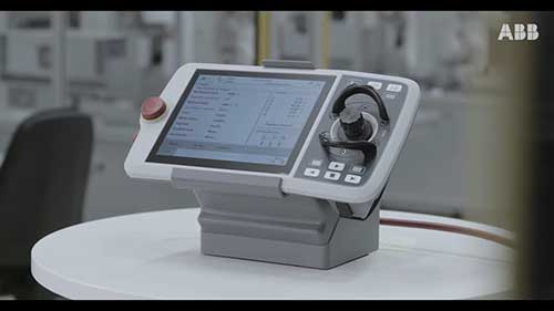 ABB机器人IRC5示教器功能演示