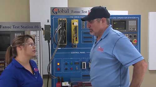 FANUC机器人控制面板故障排除