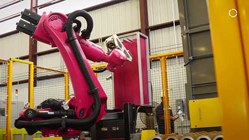 机器人管件搬运系统