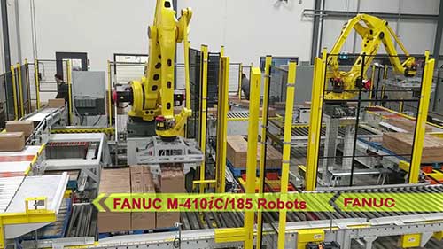 多线机器人码垛系统