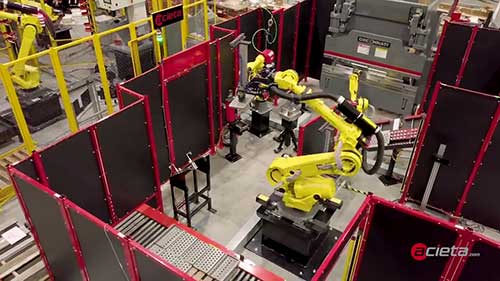 机器人焊接码垛系统