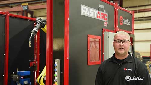 如何设置机器人焊接系统