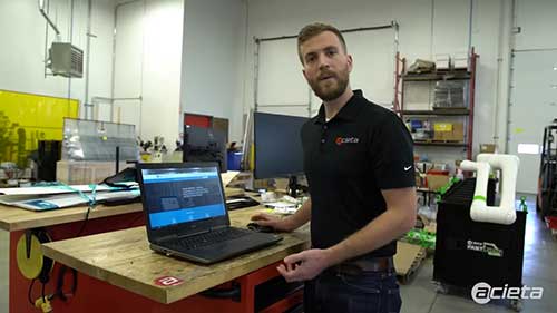 Acieta协作机器人的设置