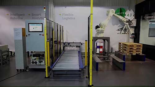 川崎机器人码垛单元