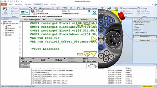 RobotStudio例行程序