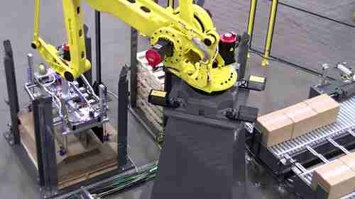 箱料机器人码垛系统