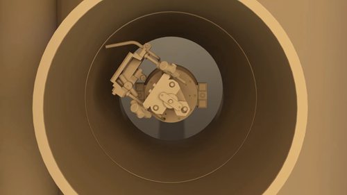 全自动管道内孔激光焊接