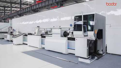 自动上下料激光切管机