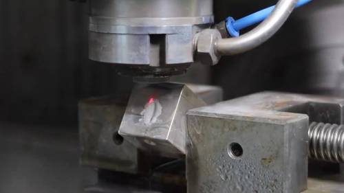 水射流激光切割厚铝板