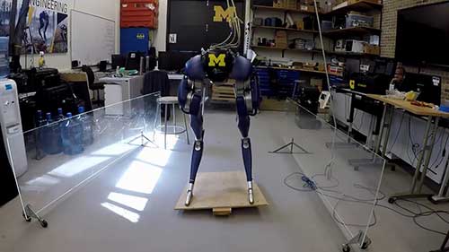 双足机器人的反馈控制