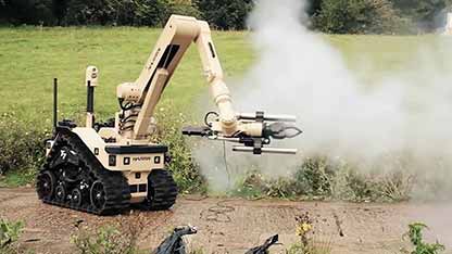 10种军用机器人