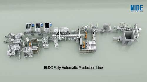 无刷直流电机自动生产线