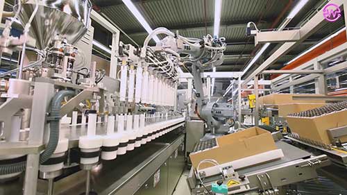 牙膏自动生产线
